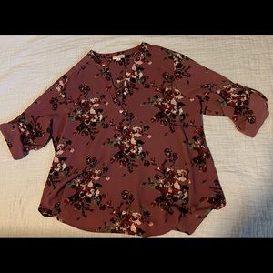 Floral blouse